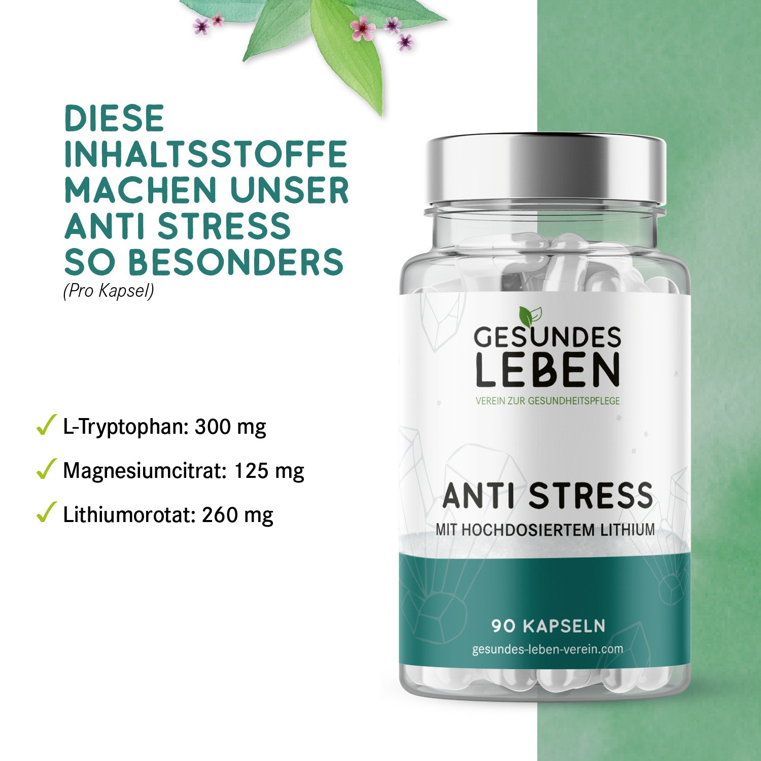 Healthy Life - Anti Stress - 90 capsules