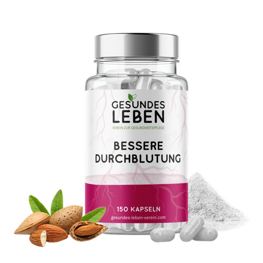 Gesundes Leben - Bessere Durchblutung (Flush Effekt) - 150 Kapseln