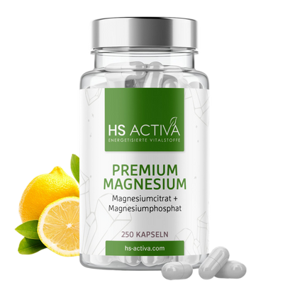 Premium Magnesium (Großpackung: 250 Kapseln)