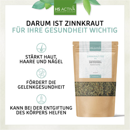 Zinnkraut Tee | Acker-Schachtelhalm | Equisetum arvense L | 100 Gramm