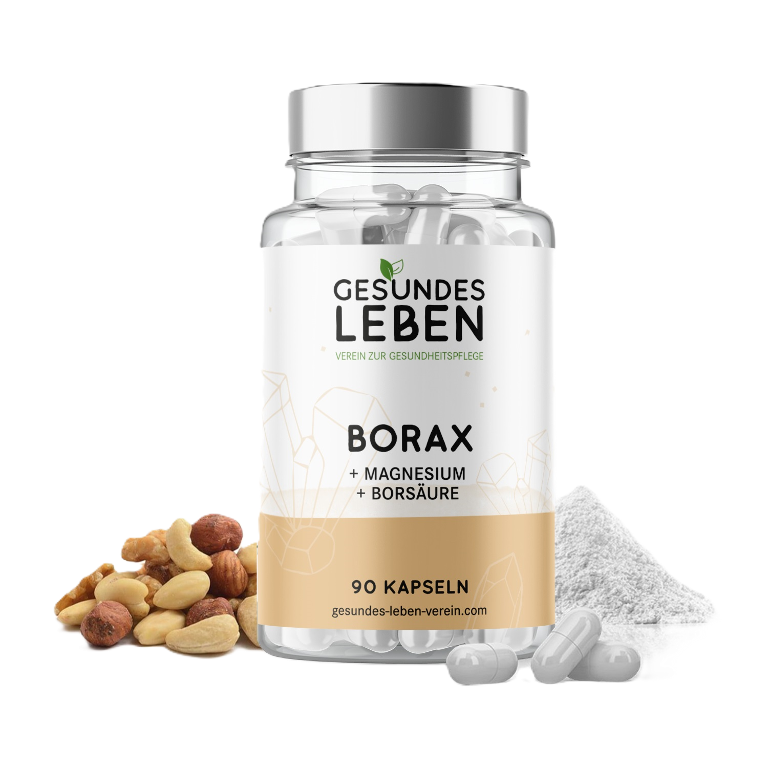 Gesundes Leben - Borax - 90 Kapseln