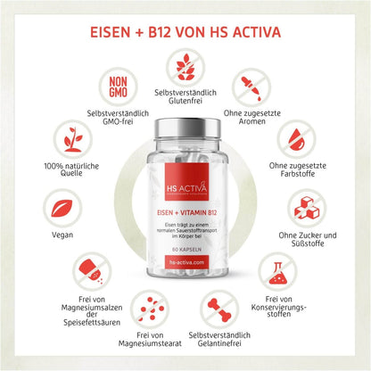 Eisen + Vitamin B12 - HS Activa