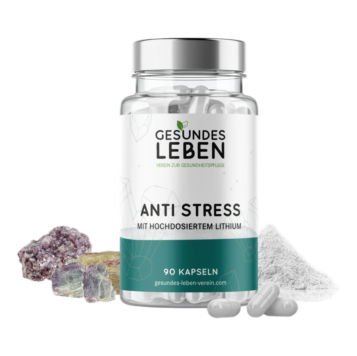 Gesundes Leben - Anti Stress - 90 Kapseln - HS Activa