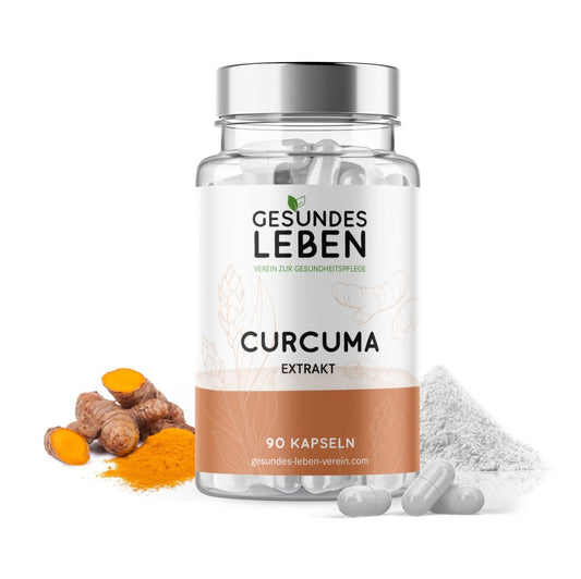 Gesundes Leben - Curcuma Extrakt - 90 Kapseln - HS Activa