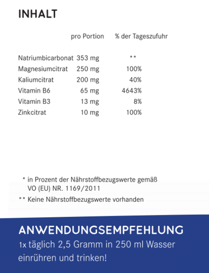 Gesundes Leben - Multimineral/ Mineralien-Komplex (300g Pulver - Verschiedene Geschmackssorten) - HS Activa