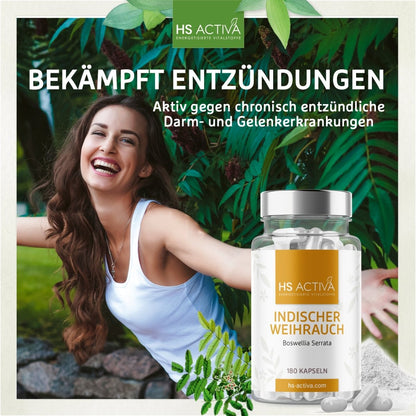 Indischer Weihrauch | Boswellia Serrata | 80% Boswelliasäuren - HS Activa