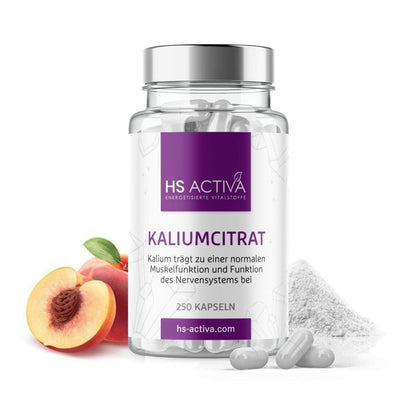 Kalium Citrat (Kapseln oder Pulver) - HS Activa