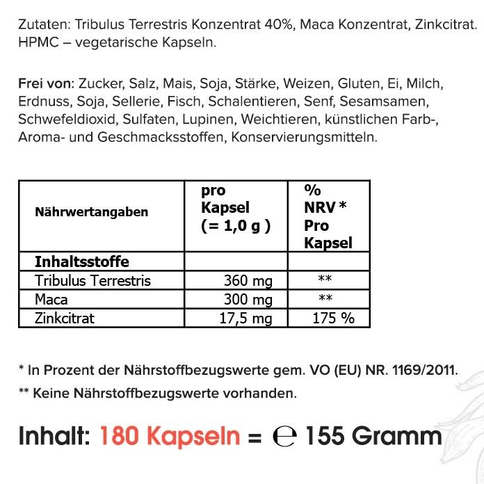 Maximus | Natürliches Potenzmittel (Ohne Chemie) | Libido nachhaltig steigern - HS Activa