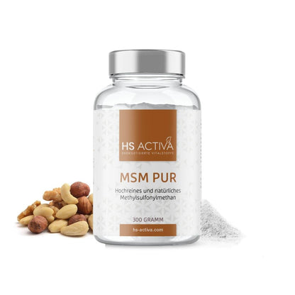 MSM Pur (180 Kapseln oder 300g Pulver) - HS Activa