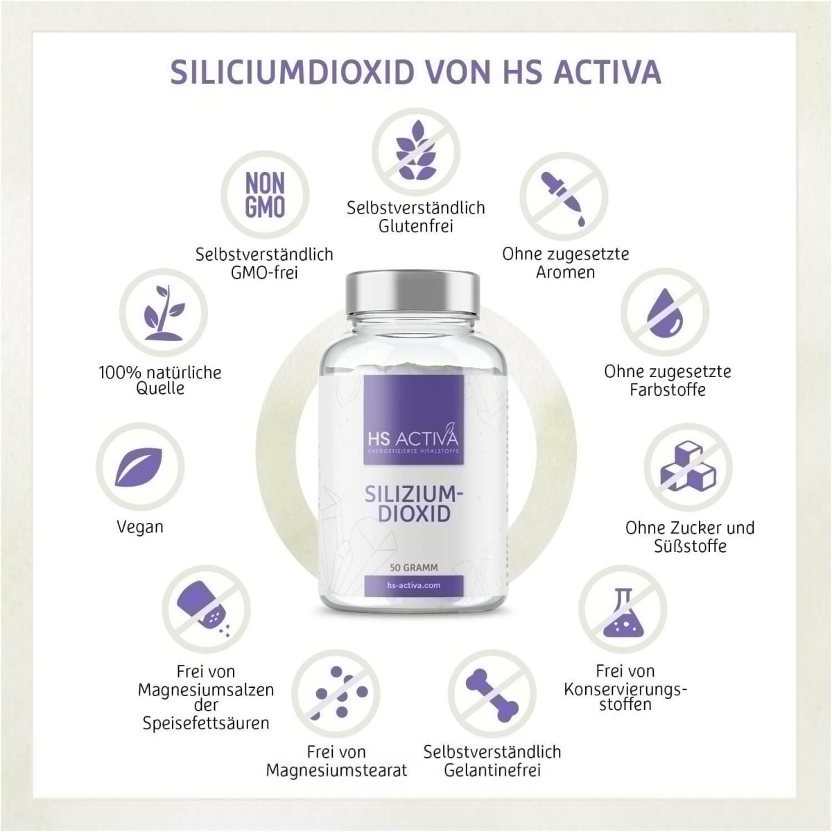 Silicium (50 Gramm) - HS Activa