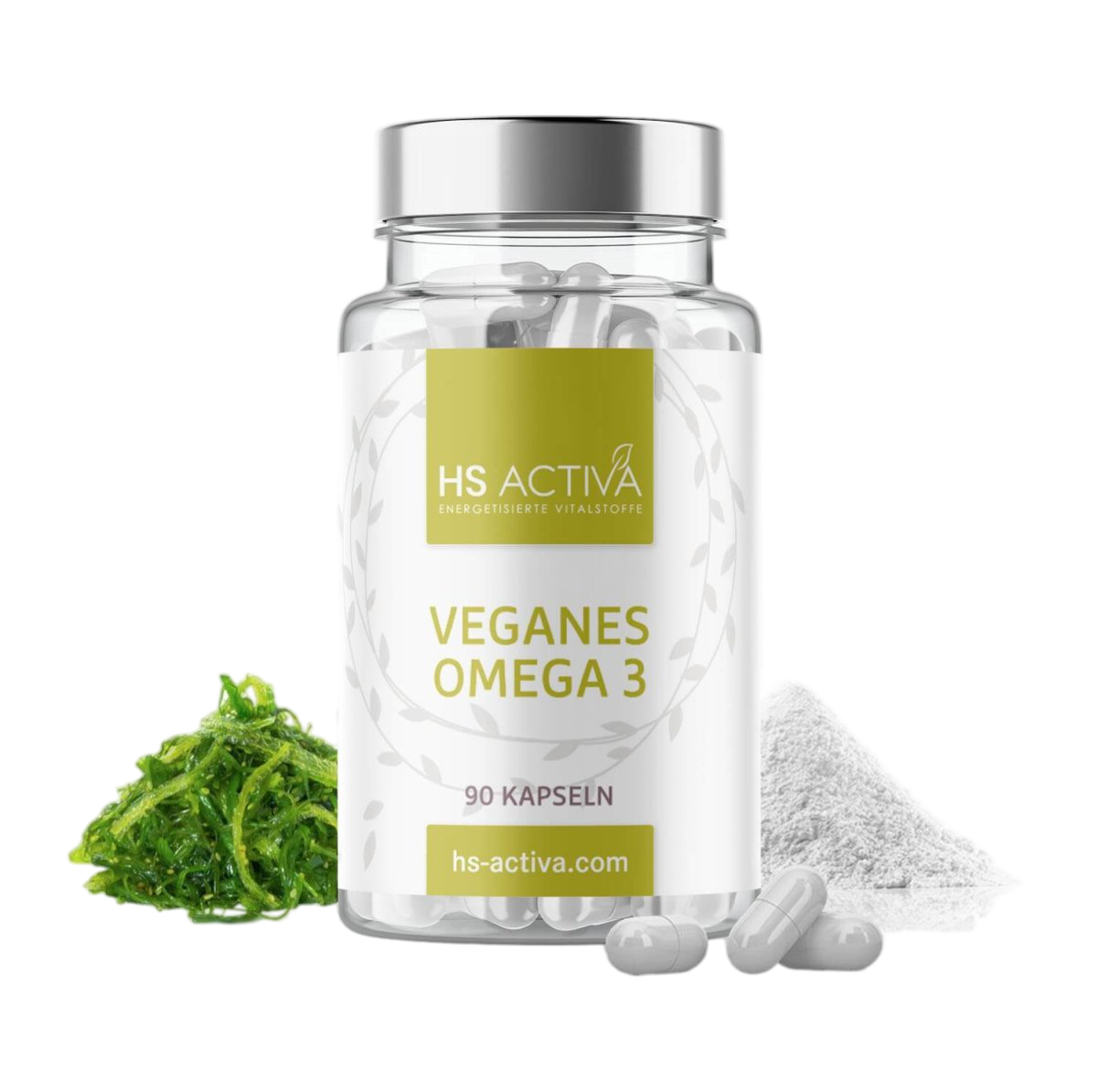 Veganes Omega 3 (90 Kapseln) - HS Activa